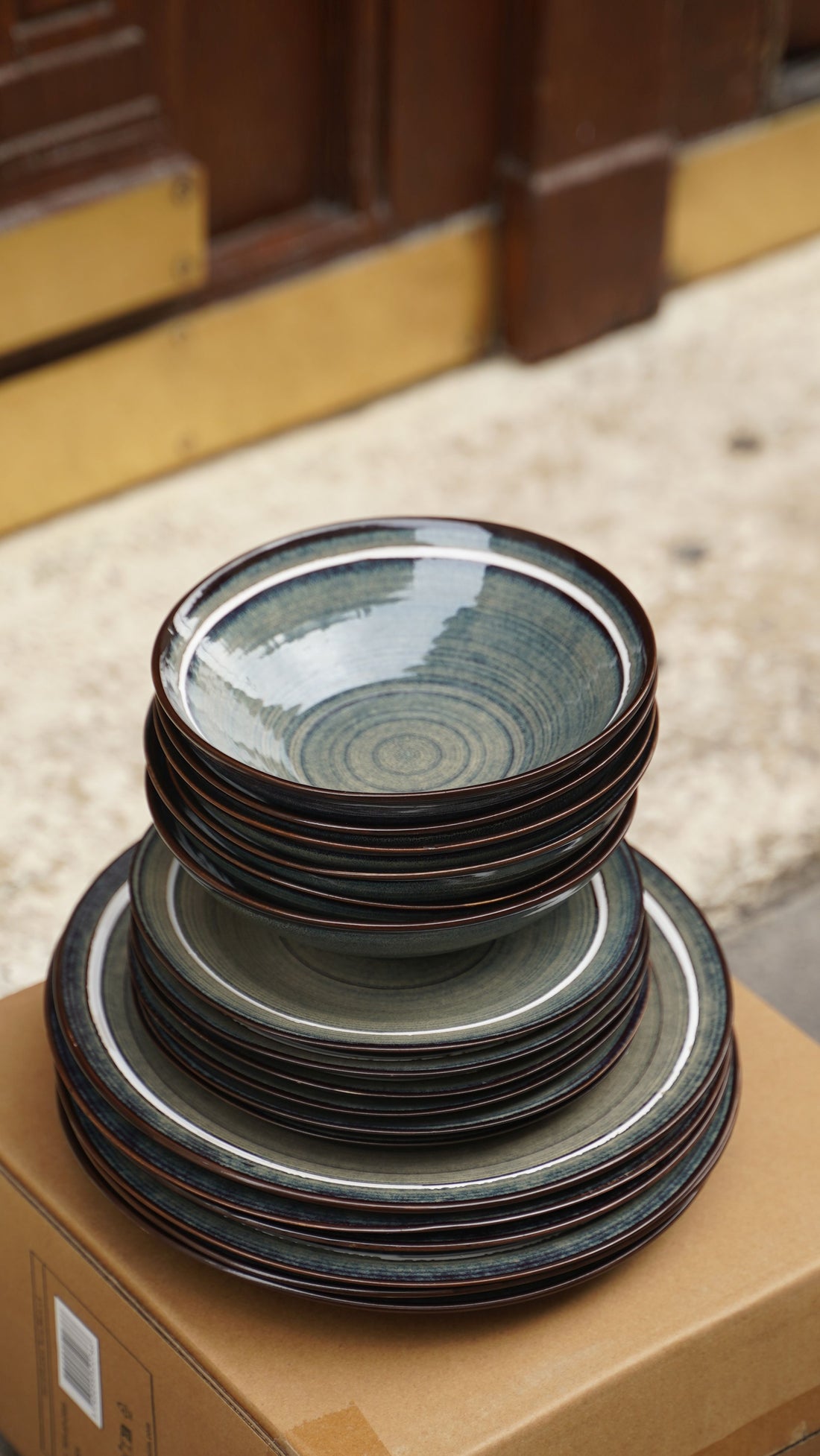 TERRA - 6 Petites assiettes - ⌀ 20 cm