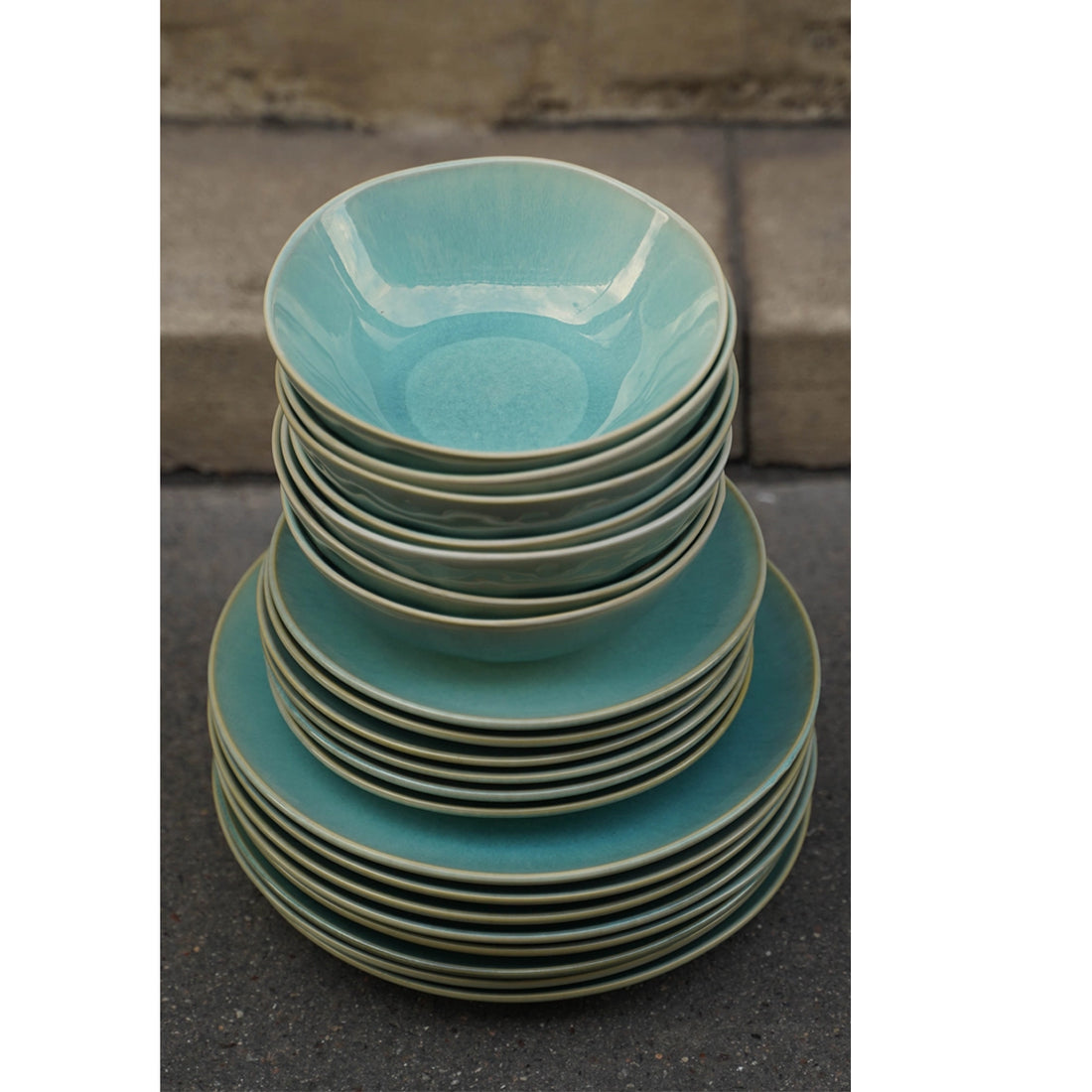 LAGON - 6 Petites assiettes - ⌀ 20 cm